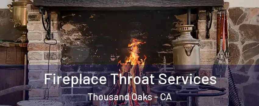  Fireplace Throat Services Thousand Oaks - CA